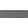 Mexen Orio Badschrank unter dem Waschbecken 90 cm mit Platte, 1 Schublade, Graphit matt - 91A10-09023-1-BFC66