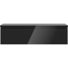 Mexen Orio Badezimmerschrank unter dem Waschbecken 90 cm mit Arbeitsplatte, 1 Schublade, schwarz glänzend - 91A10-09023-1-BFC70