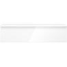 Mexen Orio Badezimmerschrank, 100 cm, mit Platte, 1 Schublade, weiße Hochglanz - 91A10-10023-1-BFC00