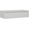 Mexen Orio Badezimmerschrank 100 cm mit Ablage, 1 Schublade, grau matt - 91A10-10023-1-BFC62