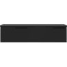 Mexen Orio Badezimmerschrank 100 cm mit Arbeitsplatte, 1 Schublade, schwarz matt - 91A10-10023-1-BFC71
