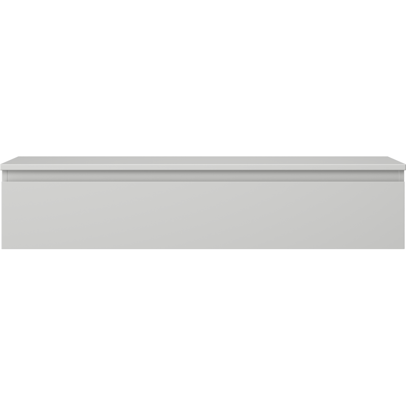 Mexen Orio Badezimmerschrank 120 cm mit Arbeitsplatte, 1 Schublade, grau matt - 91A10-12023-1-BFC62