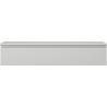 Mexen Orio Badezimmerschrank 120 cm mit Arbeitsplatte, 1 Schublade, grau matt - 91A10-12023-1-BFC62
