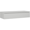Mexen Orio Badezimmerschrank 120 cm mit Arbeitsplatte, 1 Schublade, grau matt - 91A10-12023-1-BFC62
