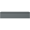 Mexen Orio Badezimmerunterschrank 120 cm mit Arbeitsplatte, 1 Schublade, Graphit matt - 91A10-12023-1-BFC66