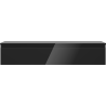 Mexen Orio Badezimmerschrank für Waschbecken 120 cm mit Arbeitsplatte, 1 Schublade, schwarz glänzend - 91A10-12023-1-BFC70