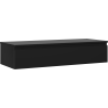 Mexen Orio Badezimmerunterschrank 120 cm mit Arbeitsplatte, 1 Schublade, schwarz matt - 91A10-12023-1-BFC71