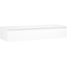 Mexen Orio Badezimmerschrank unter Waschbecken 140 cm mit Arbeitsplatte, 1 Schublade, weiß matt - 91A10-14023-1-BFC01