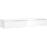 Mexen Orio Badezimmerschrank unter Waschbecken 160 cm mit Platte, 1 Schublade, weiß hochglanz - 91A10-16023-1-BFC00