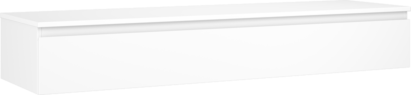 Mexen Orio Badezimmerschrank 160 cm mit Waschtischplatte, 1 Schublade, weiß matt - 91A10-16023-1-BFC01