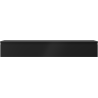 Mexen Orio Badschrank 160 cm mit Arbeitsplatte, 1 Schublade, schwarz matt - 91A10-16023-1-BFC71