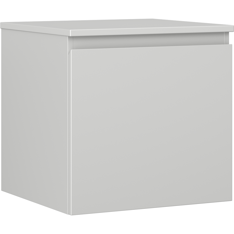 Mexen Orio Waschtischunterschrank 50 cm mit Arbeitsplatte, 1 Schublade, Grau Matt - 91A10-05047-1-BFC62