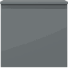 Mexen Orio Badezimmerunterschrank 50 cm mit Platte, 1 Schublade, Graphit matt - 91A10-05047-1-BFC66