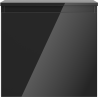 Mexen Orio Badezimmerunterschrank 50 cm mit Platte, 1 Schublade, schwarz glänzend - 91A10-05047-1-BFC70