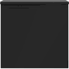 Mexen Orio Badezimmerunterschrank 50 cm mit Platte, 1 Schublade, schwarz matt - 91A10-05047-1-BFC71