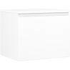 Mexen Orio Badezimmerunterschrank 60 cm mit Arbeitsplatte, 1 Schublade, weiß matt - 91A10-06047-1-BFC01