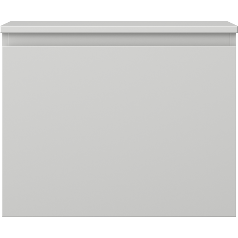 Mexen Orio Badezimmerschrank unter Waschbecken 60 cm mit Arbeitsplatte, 1 Schublade, Grau Matt - 91A10-06047-1-BFC62