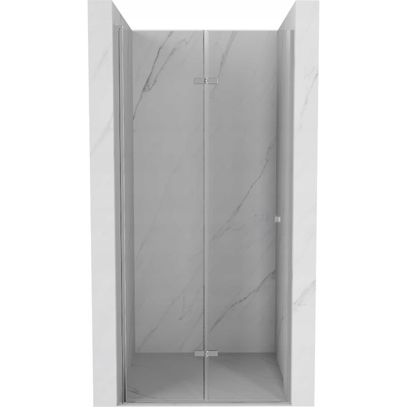 Mexen Lima faltbare Duschabtrennung 90 cm, transparent, Chrom - 856-090-000-01-00