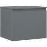 Mexen Orio Badezimmerunterschrank 60 cm mit Arbeitsplatte, 1 Schublade, Graphit matt - 91A10-06047-1-BFC66