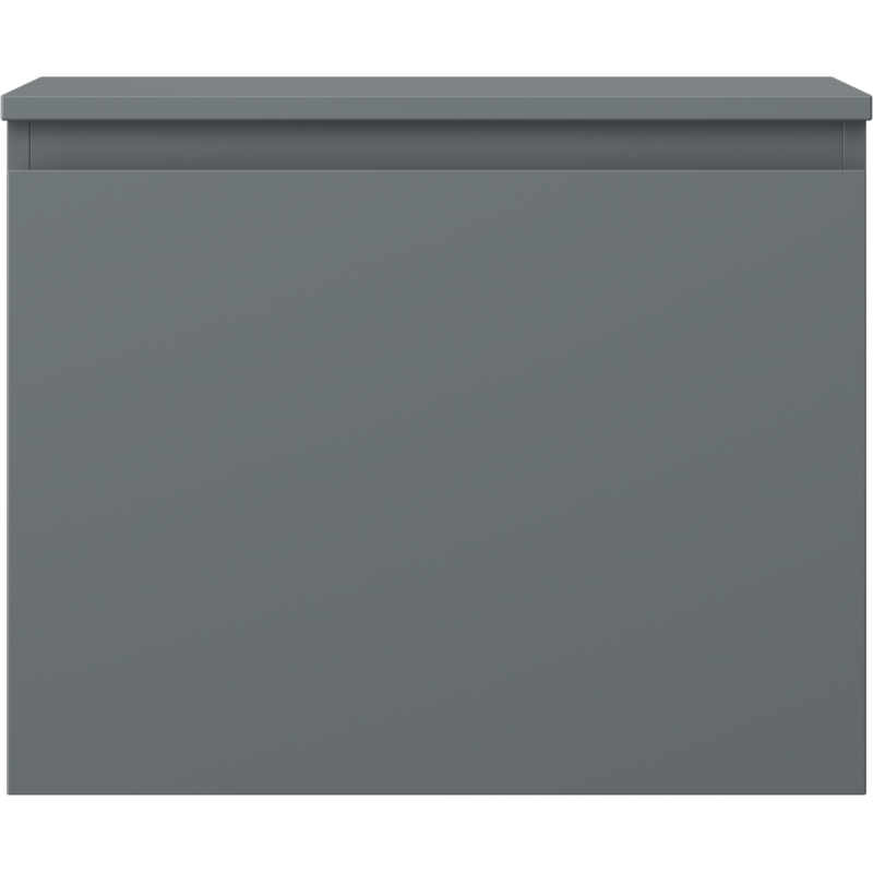 Mexen Orio Badezimmerunterschrank 60 cm mit Arbeitsplatte, 1 Schublade, Graphit matt - 91A10-06047-1-BFC66