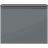 Mexen Orio Badezimmerunterschrank 60 cm mit Arbeitsplatte, 1 Schublade, Graphit matt - 91A10-06047-1-BFC66