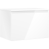 Mexen Orio Badezimmer-Unterschrank 70 cm mit Arbeitsplatte, 1 Schublade, Hochglanz Weiß - 91A10-07047-1-BFC00