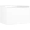 Mexen Orio Badezimmerschrank 70 cm mit Arbeitsplatte, 1 Schublade, Weiß matt - 91A10-07047-1-BFC01