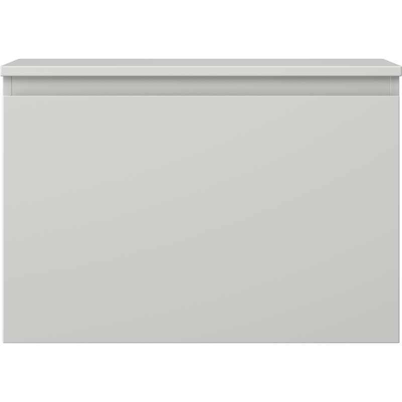Mexen Orio Badezimmerschrank unter Waschbecken 70 cm mit Arbeitsplatte, 1 Schublade, grau matt - 91A10-07047-1-BFC62