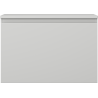 Mexen Orio Badezimmerschrank unter Waschbecken 70 cm mit Arbeitsplatte, 1 Schublade, grau matt - 91A10-07047-1-BFC62