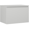 Mexen Orio Badezimmerschrank unter Waschbecken 70 cm mit Arbeitsplatte, 1 Schublade, grau matt - 91A10-07047-1-BFC62