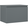 Mexen Orio Badezimmerunterschrank 70 cm mit Arbeitsplatte, 1 Schublade, Graphit matt - 91A10-07047-1-BFC66