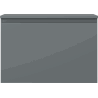 Mexen Orio Badezimmerunterschrank 70 cm mit Arbeitsplatte, 1 Schublade, Graphit matt - 91A10-07047-1-BFC66