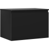 Mexen Orio Badezimmerschrank 70 cm mit Arbeitsplatte, 1 Schublade, schwarz matt - 91A10-07047-1-BFC71