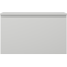 Mexen Orio Badezimmer-Unterschrank 80 cm mit Arbeitsplatte, 1 Schublade, Grau Matt - 91A10-08047-1-BFC62