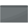 Mexen Orio Badezimmer-Unterschrank 80 cm mit Arbeitsplatte, 1 Schublade, matt graphit - 91A10-08047-1-BFC66