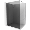 Mexen Kioto Duschwand Walk-in 110 x 200 cm, Grafit 8 mm, Chrom - 800-110-101-01-40