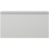 Mexen Orio Badezimmer-Unterschrank 90 cm mit Arbeitsplatte, 1 Schublade, grau matt - 91A10-09047-1-BFC62