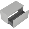 Mexen Orio Badezimmer-Unterschrank 90 cm mit Arbeitsplatte, 1 Schublade, grau matt - 91A10-09047-1-BFC62