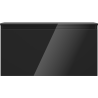 Mexen Orio Badezimmerunterschrank 90 cm mit Arbeitsplatte, 1 Schublade, schwarz glänzend - 91A10-09047-1-BFC70