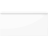 Mexen Orio Badezimmerschrank 100 cm mit Arbeitsplatte, 1 Schublade, weiß matt - 91A10-10047-1-BFC01