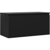 Mexen Orio Badezimmerschrank mit Waschtisch 100 cm mit Arbeitsplatte, 1 Schublade, Schwarz Matt - 91A10-10047-1-BFC71
