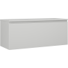 Mexen Orio Badezimmer-Unterschrank 120 cm mit Arbeitsplatte, 1 Schublade, graumatt - 91A10-12047-1-BFC62