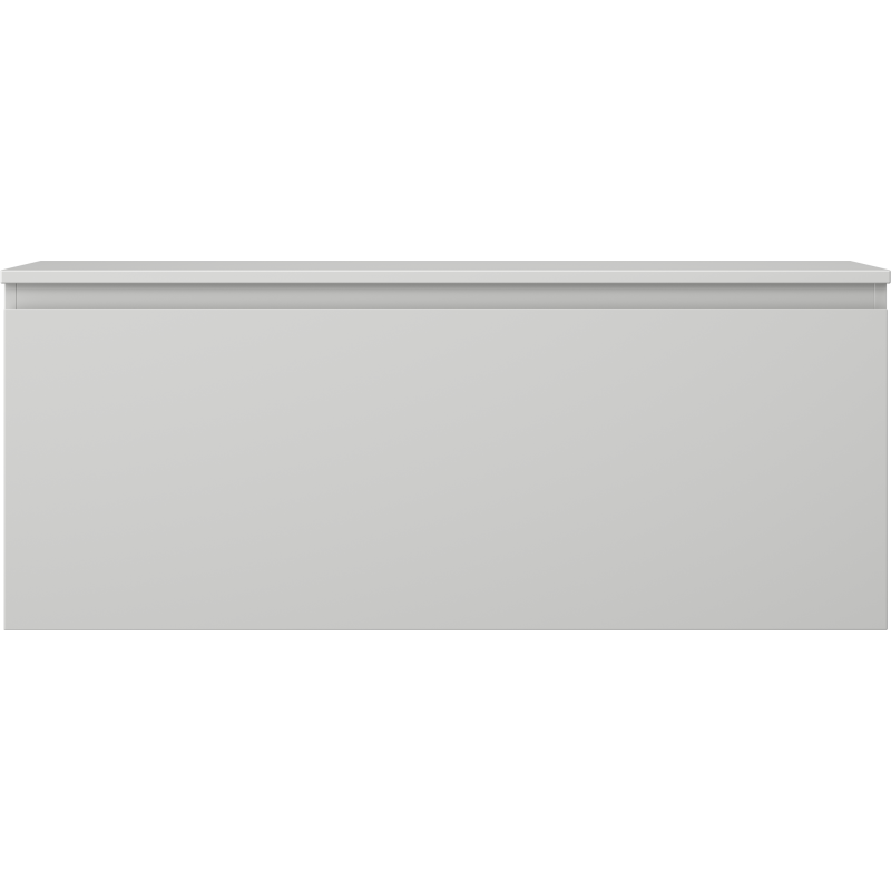 Mexen Orio Badezimmer-Unterschrank 120 cm mit Arbeitsplatte, 1 Schublade, graumatt - 91A10-12047-1-BFC62