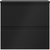 Mexen Orio Badezimmerschrank 50 cm mit Arbeitsplatte, 2 Schubladen, schwarz matt - 91A10-05047-2-BFFC71