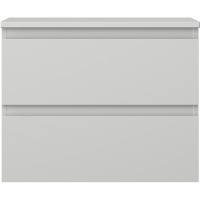 Mexen Orio Badezimmer-Unterschrank 60 cm mit Arbeitsplatte, 2 Schubladen, grau matt - 91A10-06047-2-BFFC62