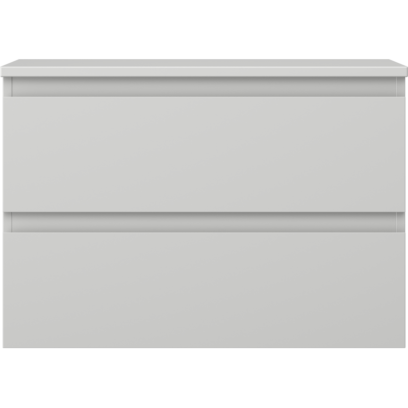 Mexen Orio Badezimmerschrank 70 cm mit Waschtischplatte, 2 Schubladen, graumatt - 91A10-07047-2-BFFC62