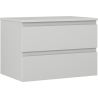 Mexen Orio Badezimmerschrank 70 cm mit Waschtischplatte, 2 Schubladen, graumatt - 91A10-07047-2-BFFC62