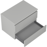 Mexen Orio Badezimmerschrank 70 cm mit Waschtischplatte, 2 Schubladen, graumatt - 91A10-07047-2-BFFC62