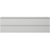 Mexen Orio Badezimmerschrank 160 cm mit Arbeitsplatte, 2 Schubladen, Grau Matt - 91A10-16047-2-BFFC62