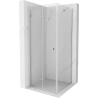 Mexen Lima faltbare Duschkabine 100 x 100 cm, transparent, Chrom - 856-100-100-01-00
